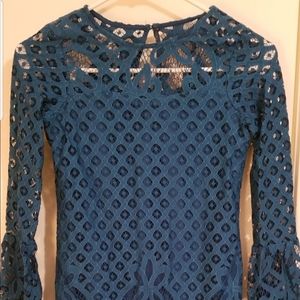 Girls Rare Editions Lace Dress